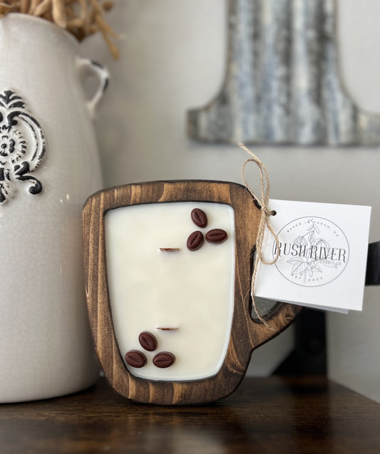 Coffee Mug Bowl Candle