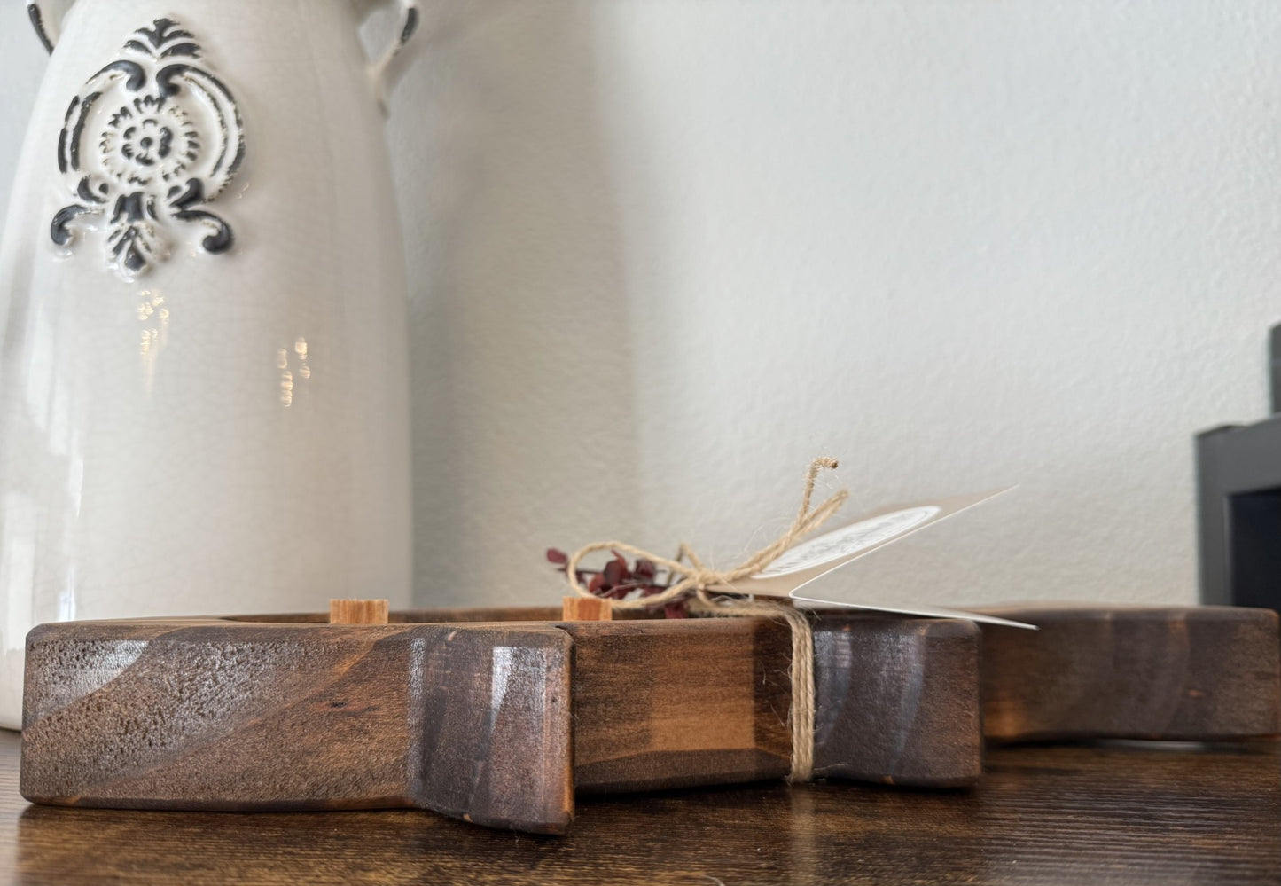 Walleye/Fish Natural Wood Bowl Candle